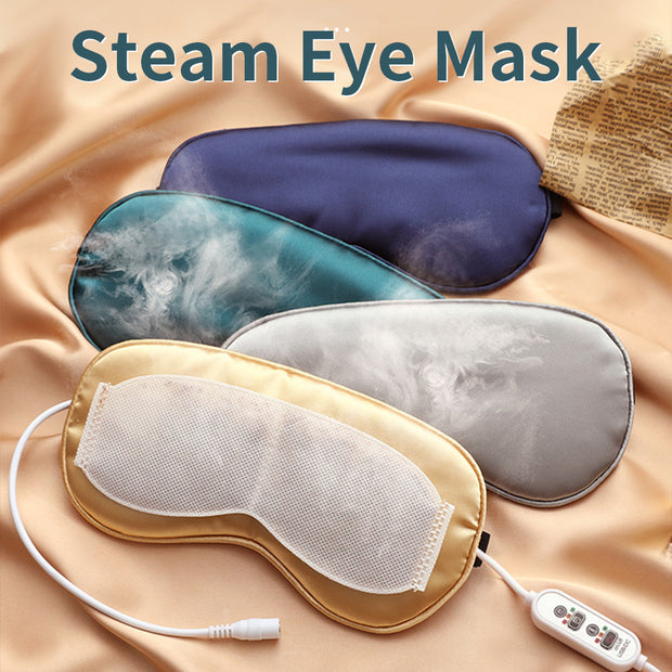 USB Hot Compress Steam Eye Mask For Sleeping