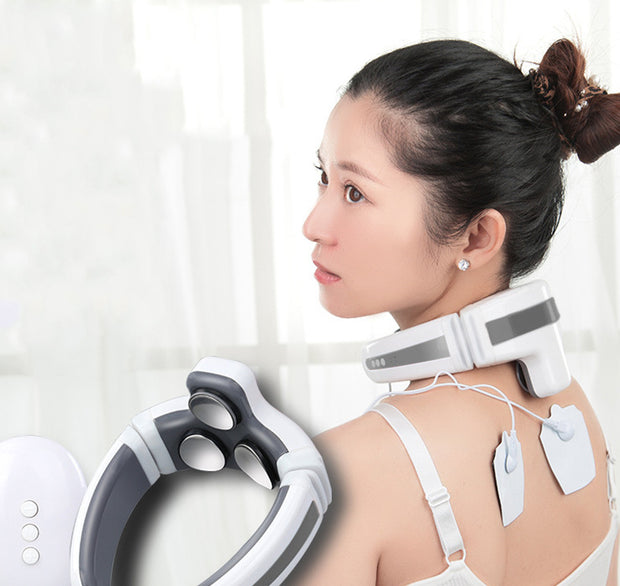 Intelligent cervical massage device