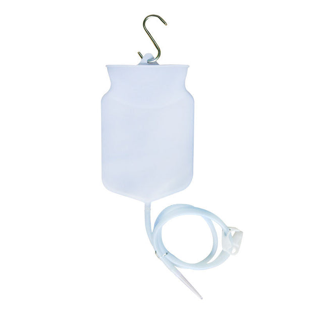 Intestinal irrigation bag enema