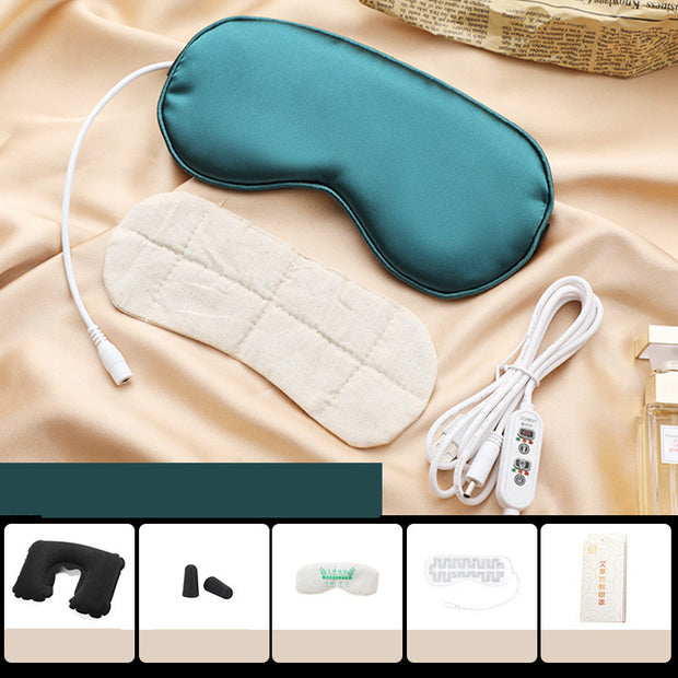 USB Hot Compress Steam Eye Mask For Sleeping