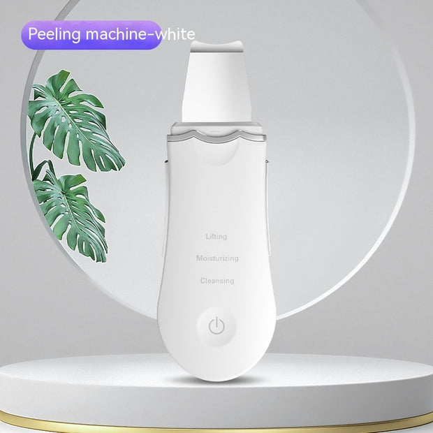 Ultrasonic Skin Cleaner Facial Pore Cleaning Pore Cleanser Lifting And Tightening Vibration Massage Beauty Import Instrument